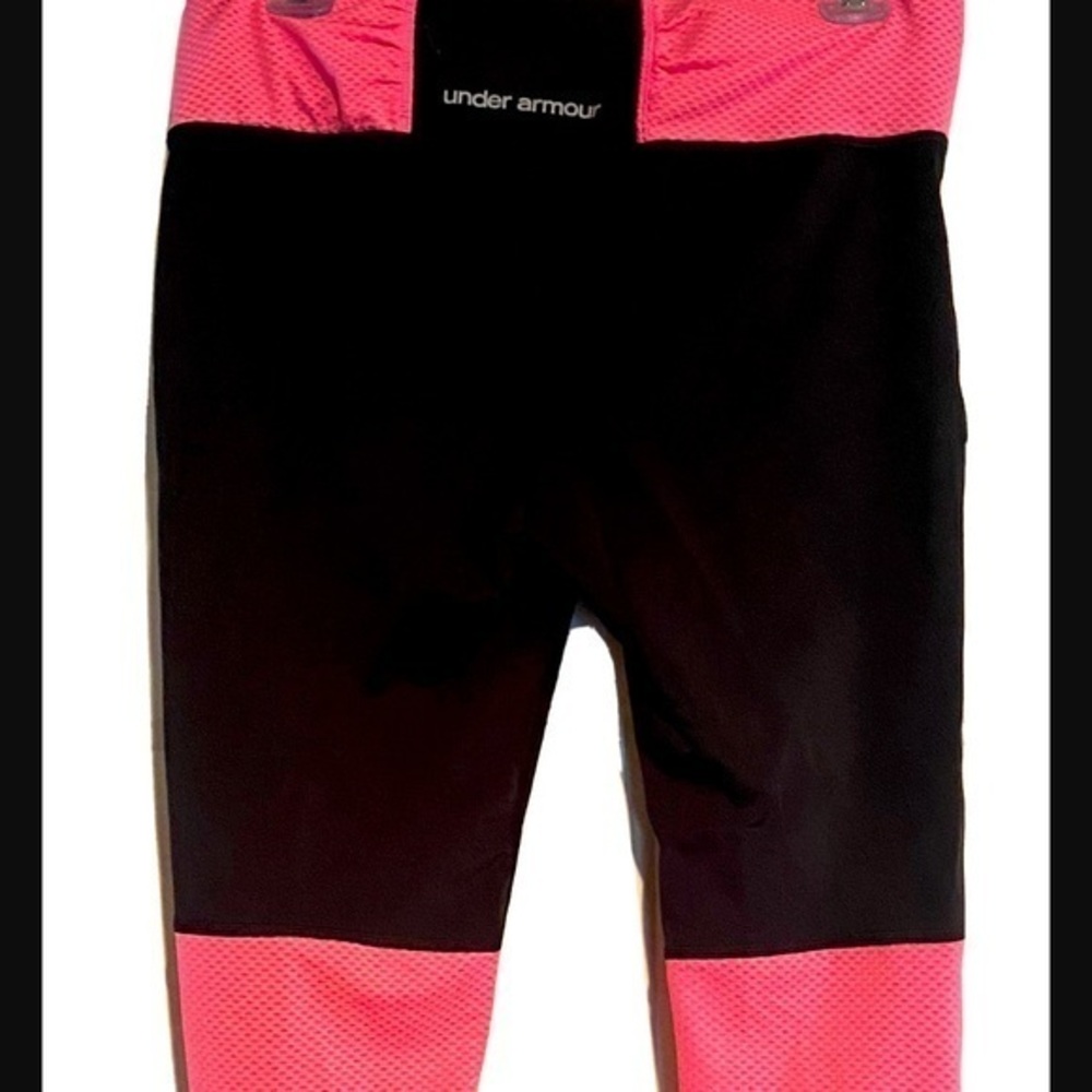 Under Armour Heatgear Compression Yoga Athletic Workout Capris Size LG